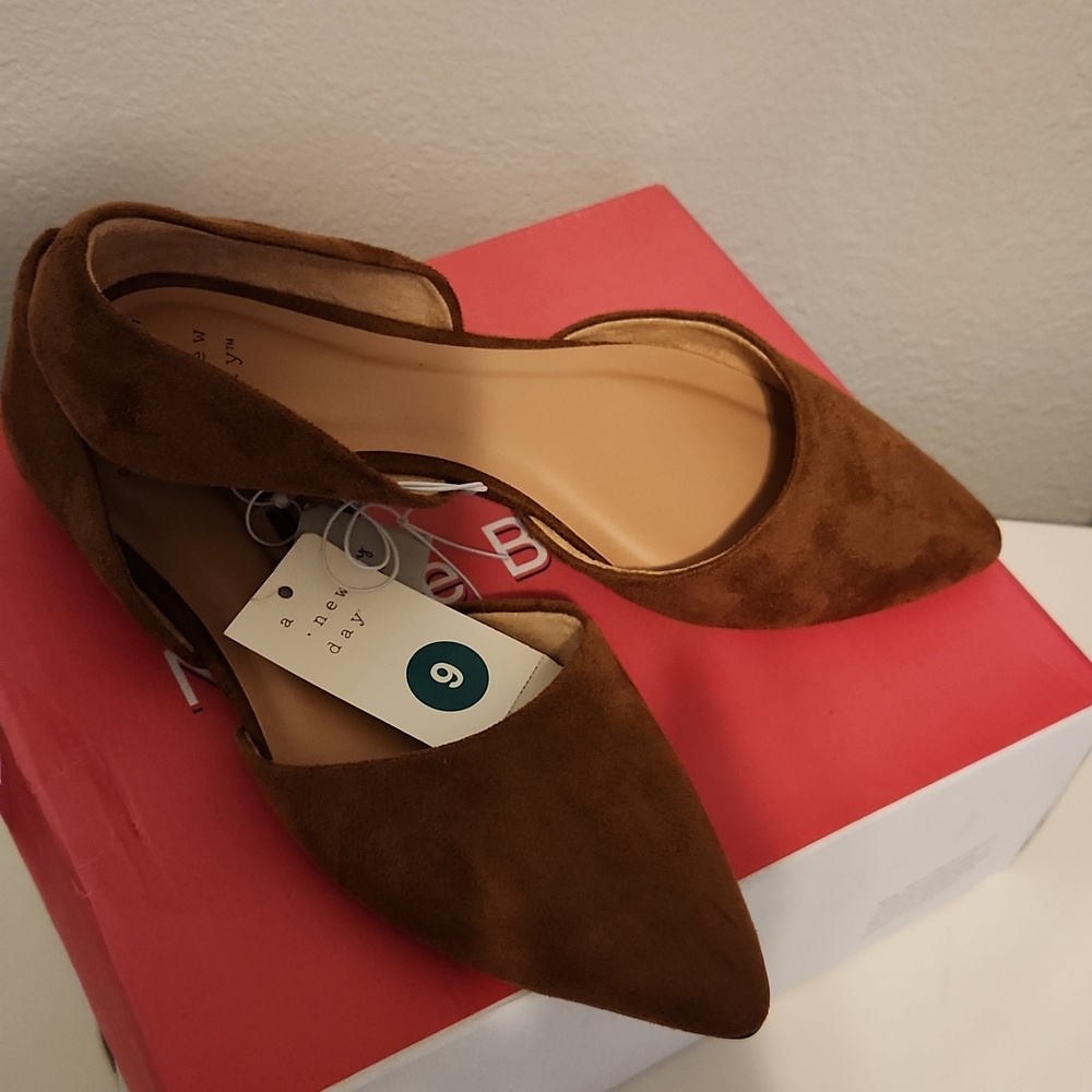 a new day Tan Women's Flats - Picture 2 of 4